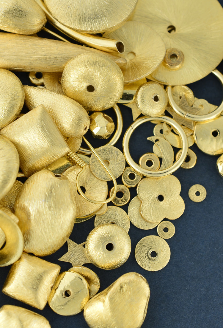 Beads & Jewelry making supplies, beads wholesaler, gold spacer beads, heishi beads, silver plated beads, Bali style beads, antique silver beads, toggles and clasps for jewelry, brushed finish beads, ear hooks, ear wires, connectors links, jump rings
