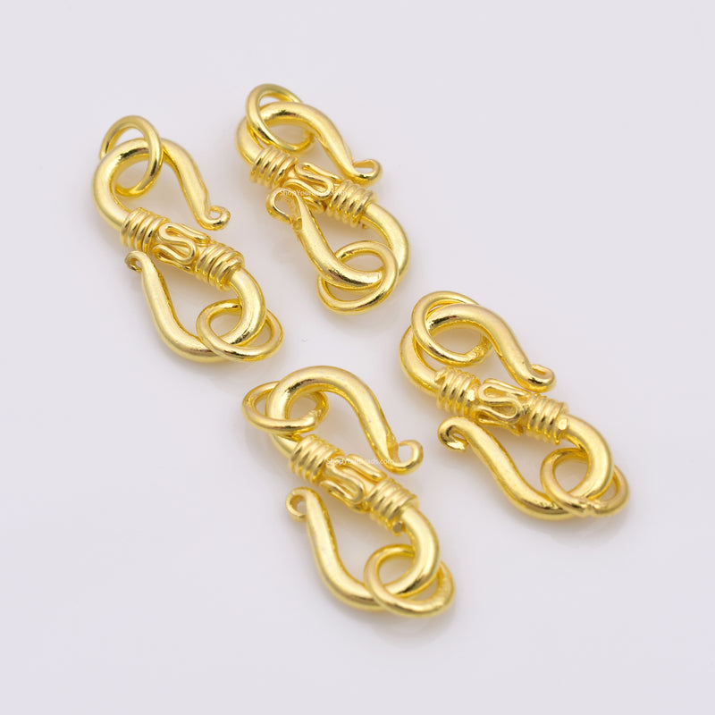 Bali Gold S Clasps Hooks Closures For Jewelry Makings 