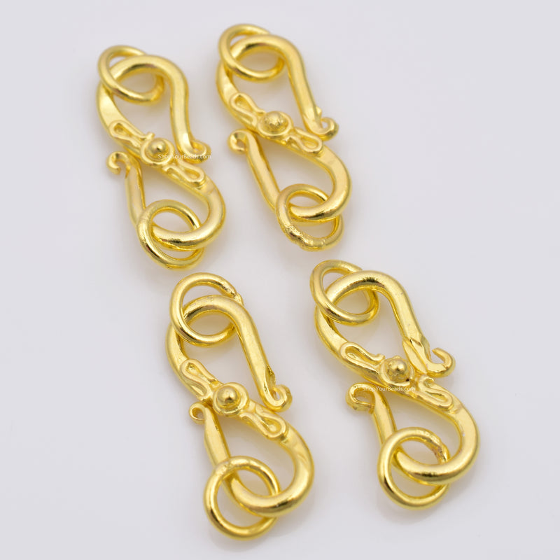 Bali Gold S Clasps  Hooks Closures For Jewelry Making