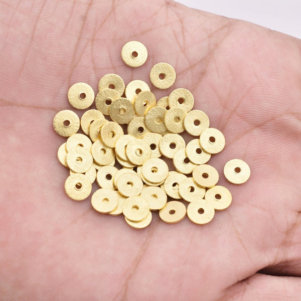 Flat Heishi Spacers Beads, Spacer Beads