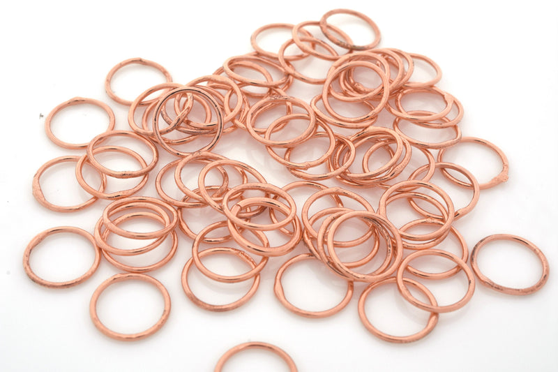 Copper Saw Cut Open Jump Rings Connector Links For Jewelry Makings 