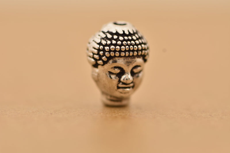 Antique Silver Buddha Charms Bead For Jewelry Makings