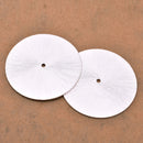 Silver Flat Disc Spacer Heishi Beads For Jewelry Makings 
