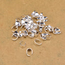Silver Plated Open Pinch Pendant Bails
