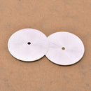 Silver Flat Disc Heishi Spacers Beads For Jewelry Makings 