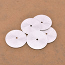 Silver Flat Disc Heishi Spacers Beads For Jewelry Makings 