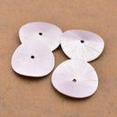 Silver Wavy Spacers Heishi Disc Beads For Jewelry Makings 