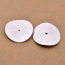 Silver Wavy Spacers Heishi Disc Beads For Jewelry Makings 