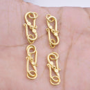 Gold Plated S Hook Clasps Closures