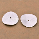 Silver Wavy Spacers Heishi Disc Beads For Jewelry Makings 