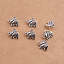 Antique Silver Plated Indian Elephant Charms