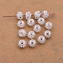 Silver Bali Spacer Beads For Jewelry Makings 