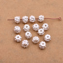 Silver Bali Spacers Beads For Jewelry Makings 