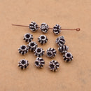 Silver Antique Bali Spacer Beads For Jewelry Makings 