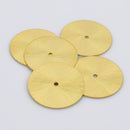 Gold Flat Disc Heishi Spacers Beads For Jewelry Makings 