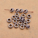 Silver Antique Bali Spacer Beads For Jewelry Makings 