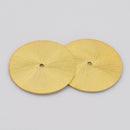Gold Flat Disc Heishi Spacers Beads For Jewelry Makings 