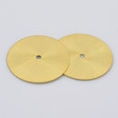 Gold Flat Disc Heishi Spacers Beads For Jewelry Makings 