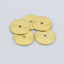 Gold Flat Disc Heishi Spacers Beads For Jewelry Makings 