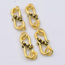 Antique Bali Gold S Clasps For Jewelry Makings 