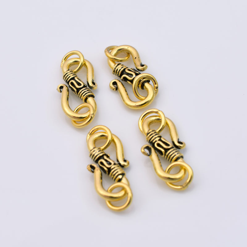 Gold Antique Bali S Clasps For Jewelry Makings 