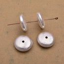 Silver Plated 16mm Saucer Spacer Beads