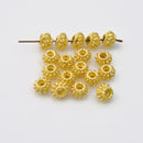 Gold Bali Spacer Beads For Jewelry Makings 