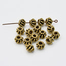Gold Antique Bali Spacer Beads For Jewelry Makings 