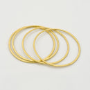 Gold Plated Connector Ring Links