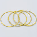 Gold Washer Circle Rings Connector For Jewelry Makings 