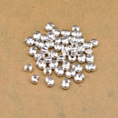 Silver Plated Crimp Cover Component - 5mm