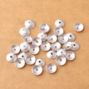 bead caps, sterling silver bead caps, bead caps for jewelry making, jewelry bead caps