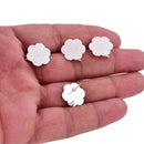 Silver Plated Floral Earring Studs