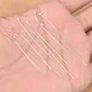 2 Inch Silver Plated 24 AWG Ball Head Pins