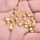 Gold Plated Crimp Cover Component - 5mm