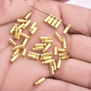 Gold Plated Cord End Caps