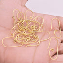 Gold Plated French Ear Wire Hooks Suppliers - 28mm