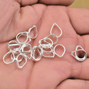 Silver Plated Teardrop Pendant Bail