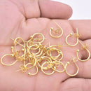 Gold Plated Post Earring Components