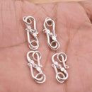 Silver Plated S Hook Clasps