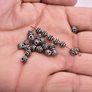 5mm Antique Silver Plated Bali Spacer Beads