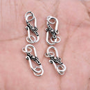 Antique Silver Plated S Hook Clasps - 30mm