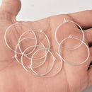 Gold Plated French Ear Wire Fish Hooks - 21mm