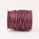 1.5mm Metallic Mauve Pink Purple Leather Cord -
