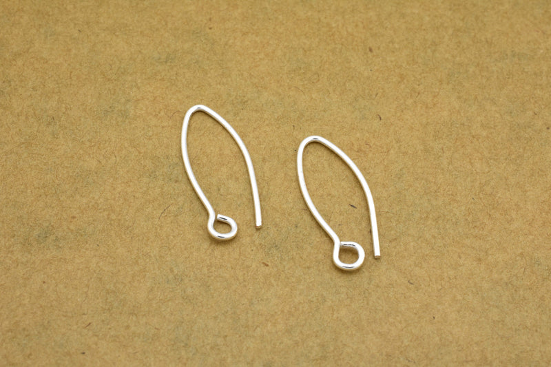 Silver Ear Wire Ear Hooks Parts For Earring Makings