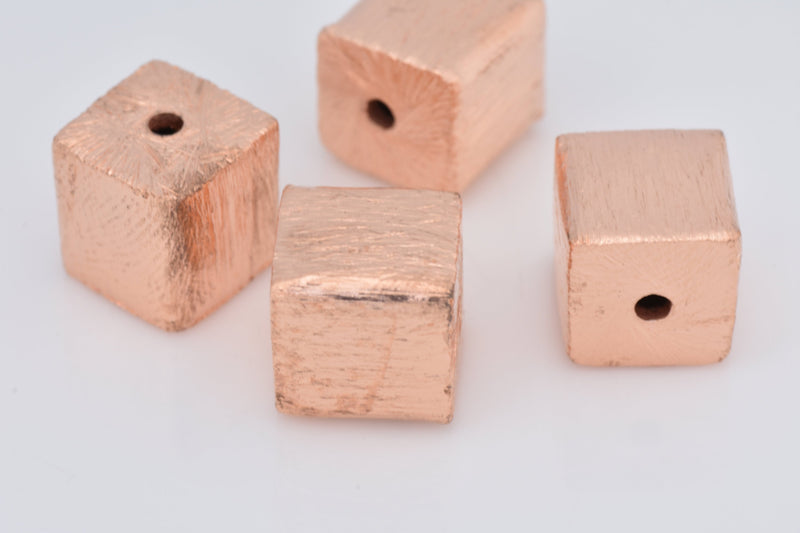 Copper Cube Box Spacer Beads For Jewelry Makings 