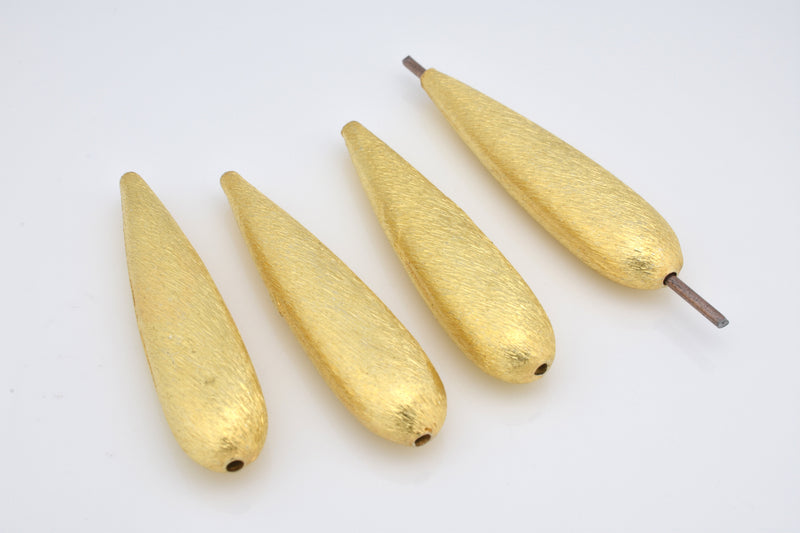 Gold Drop Beads For Jewelry Makings 