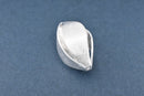 Silver Plated Flower Bud Spacer Beads