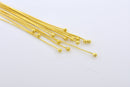 Gold Round Ball Head Pins For Jewelry Makings 
