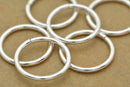 Silver Saw Cut Open Jump Rings Connector Links For Jewelry Makings 
